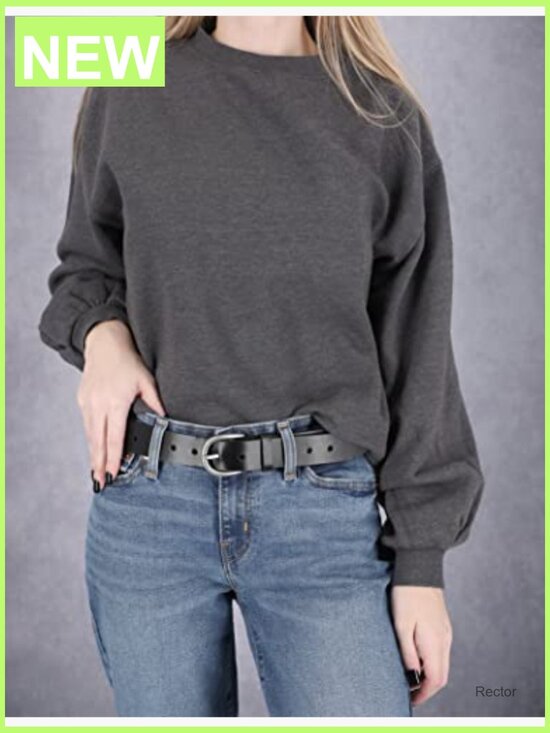 100% Genuine Leather Women\'s Casual Belt for Jeans main image 4